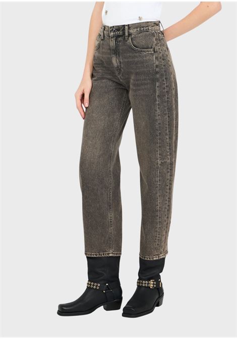 Jeans boyfriend con glitter GRIGIO Liu Jo | MF5381D492788280